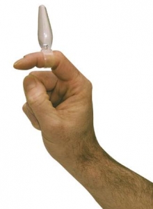 Mini gota plug anal para el dedo