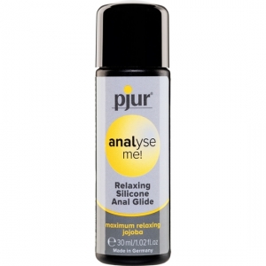 Lubricante relajante de silicona Pjur AnalyseMe 30ml.