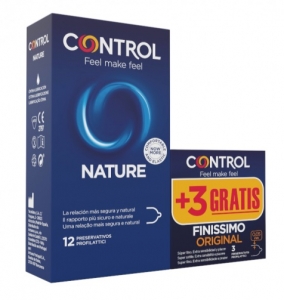 Preservativos Control Nature 12 + 3 Finissimo GRATIS