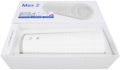 Max 2 masturbador con Bluetooth