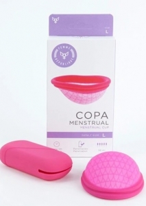 Copa menstrual de disco L