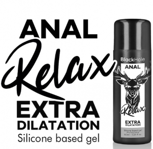 Lubricante BlackHole Silicona extra relajante anal