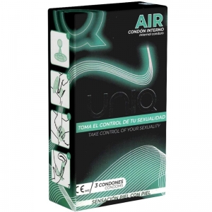 3 Preservativos Femeninos UNIQ AIR