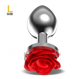 Plug metal con Rosa L