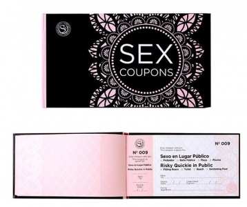 Talonario SEX cupones