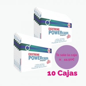 10 Cajas PowerCaps de 10uds