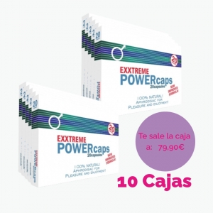 10 Cajas PowerCaps de 20uds