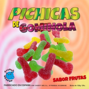 Pichicas de Gominola Frutas