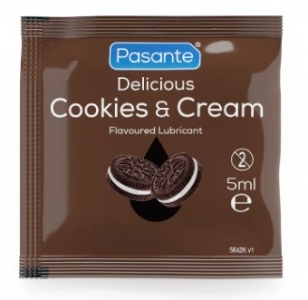 Lubricante Galleta Cookies & Cream Pasante 5ml.