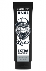 Lubricante BlackHole Gel Relax anal 250ml.