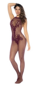 Catsuit Floral Bodystocking 