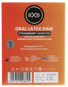 Barrera Oral Safe EXS fresa 