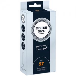 Preservativos Mister Size 57mm caja de 10