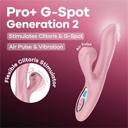 Satisfyer PRO G-SPOT RABBIT Rosa