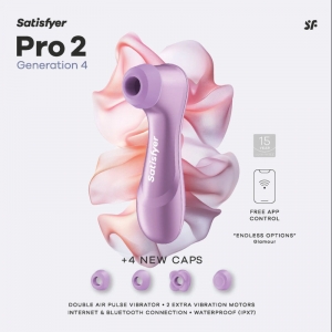 Satisfyer PRO 2 Succionador Generación 4 Lila del 2027