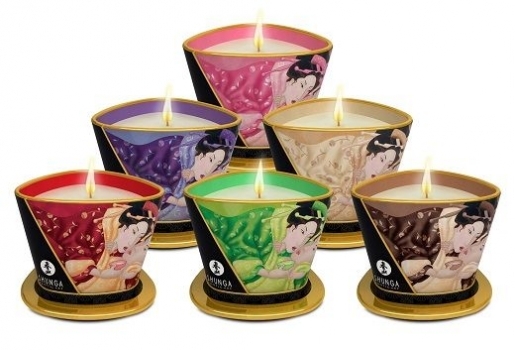 Velas de masaje 